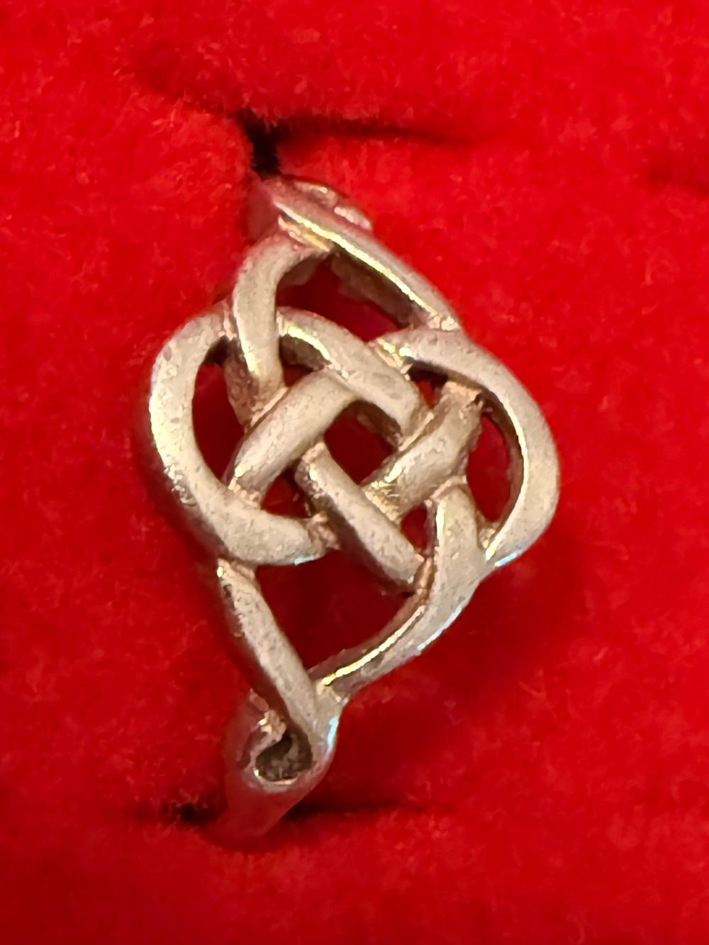 925 Silver Celtic Knot Women's Ring - Silver